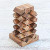 18-Piece Raintree Wood Tower Puzzle from Thailand 'Tower of Pisa' 18-Piece Raintree Wood Tower Puzzle from Thailand 'Tower of Pisa'