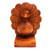 Wood Peacock Eyeglasses Holder from Bali 'Little Peacock' Wood Peacock Eyeglasses Holder from Bali 'Little Peacock'