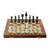 Hand-Carved Bone and Wood Travel Chess Set from India 'Castles Clash' Hand-Carved Bone and Wood Travel Chess Set from India 'Castles Clash'