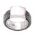 Mens Sterling Silver Band Ring 'Gallant Dragon'