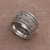 Sterling Silver Openwork Band Ring from Bali 'Merajan Majesty'