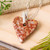 HeartShaped Marble Pendant Necklace from Mexico 'Love for the Earth' HeartShaped Marble Pendant Necklace from Mexico 'Love for the Earth'