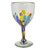 Hand Blown Colorful 8 oz Wine Glasses Set of 6 'Confetti Festival' Hand Blown Colorful 8 oz Wine Glasses Set of 6 'Confetti Festival'