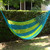 Hand Made Nylon Single Hammock with SHooks from Mexico 'Neptune' Hand Made Nylon Single Hammock with SHooks from Mexico 'Neptune'