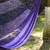 Hand Woven Nylon Purple Hammock Single from Mexico 'Lilac Blossom' Hand Woven Nylon Purple Hammock Single from Mexico 'Lilac Blossom'