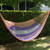 Hand Woven Nylon Striped Hammock Double from Mexico 'Melon Stripe' Hand Woven Nylon Striped Hammock Double from Mexico 'Melon Stripe'