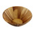 1 Quart Serving Bowl in Natural Wood Handmade in Thailand 'Conical Nature'
