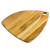 Handcrafted Teakwood Rounded Edge Cutting Board 'Form and Function' Handcrafted Teakwood Rounded Edge Cutting Board 'Form and Function'