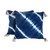 TieDyed Cotton Cushion Covers in Indigo Pair 'Along the Sea'