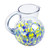 Colorful Recycled Glass Pitcher Crafted in Mexico 'Ocean Confetti' Colorful Recycled Glass Pitcher Crafted in Mexico 'Ocean Confetti'