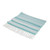 Striped Cotton Beach Towel in Mint from Guatemala 'Sweet Relaxation in Mint'
