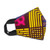 Ghanaian Bright Cotton Print 2-Layer Contoured Face Mask 'Optimistic Colors' Ghanaian Bright Cotton Print 2-Layer Contoured Face Mask 'Optimistic Colors'