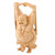 Indian Religious Wood Sculpture 'Laughing Buddha'