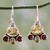 Natural Gemstones in Sterling Silver Earrings 'Harmony' Natural Gemstones in Sterling Silver Earrings 'Harmony'