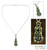 Peridot Pendant on Sterling Silver Necklace from India 'Summer Allure' Peridot Pendant on Sterling Silver Necklace from India 'Summer Allure'