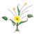 Handcrafted and Painted Yellow Flower Iron Wall Sculpture 'Lovely Lily' Handcrafted and Painted Yellow Flower Iron Wall Sculpture 'Lovely Lily'