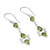 Peridot and Sterling Silver Earrings Handcrafted in India 'Mystic Wonder' Peridot and Sterling Silver Earrings Handcrafted in India 'Mystic Wonder'