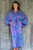 Handcrafted Purple Batik Rayon Robe from Indonesia 'Purple Mist' Handcrafted Purple Batik Rayon Robe from Indonesia 'Purple Mist'