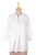 White Cotton Blouse with Beadwork and Pintucks 'Udaipur Lake' White Cotton Blouse with Beadwork and Pintucks 'Udaipur Lake'