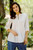 White Cotton Blouse with Beadwork and Pintucks 'Udaipur Lake' White Cotton Blouse with Beadwork and Pintucks 'Udaipur Lake'