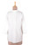 White Cotton Blouse with Beadwork and Pintucks 'Udaipur Lake' White Cotton Blouse with Beadwork and Pintucks 'Udaipur Lake'