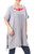 Floral Cotton Blouse in Ash from Thailand 'Posy Bliss in Ash' Floral Cotton Blouse in Ash from Thailand 'Posy Bliss in Ash'