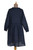 Navy Blue Cotton Short Babydoll Dress 'Midnight Mischief' Navy Blue Cotton Short Babydoll Dress 'Midnight Mischief'