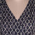 Beaded Indigo Viscose Wrap Dress 'Creative Fusion in Indigo' Beaded Indigo Viscose Wrap Dress 'Creative Fusion in Indigo'