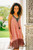 Handmade Viscose Chiffon Tie-Dyed Sleeveless Dress 'Jaipur Sunset' Handmade Viscose Chiffon Tie-Dyed Sleeveless Dress 'Jaipur Sunset'