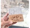 Mountains Anniversary Coasters Engraved Personalized