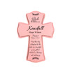 handcrafted personalized baptism cross for girls handcrafted personalized baptism cross for girls