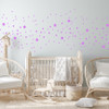 Gold stars wall decal confetti Star Wall Decal, Nursery Wall Decals, Star Wall Stickers, Baby Room, Easy Peel and Stick wall stickers