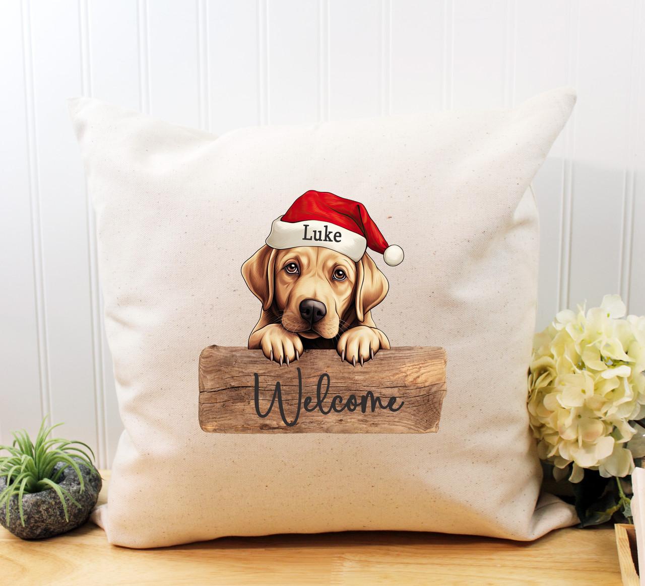 Custom Dog Pillow, Personalized Dog Gifts