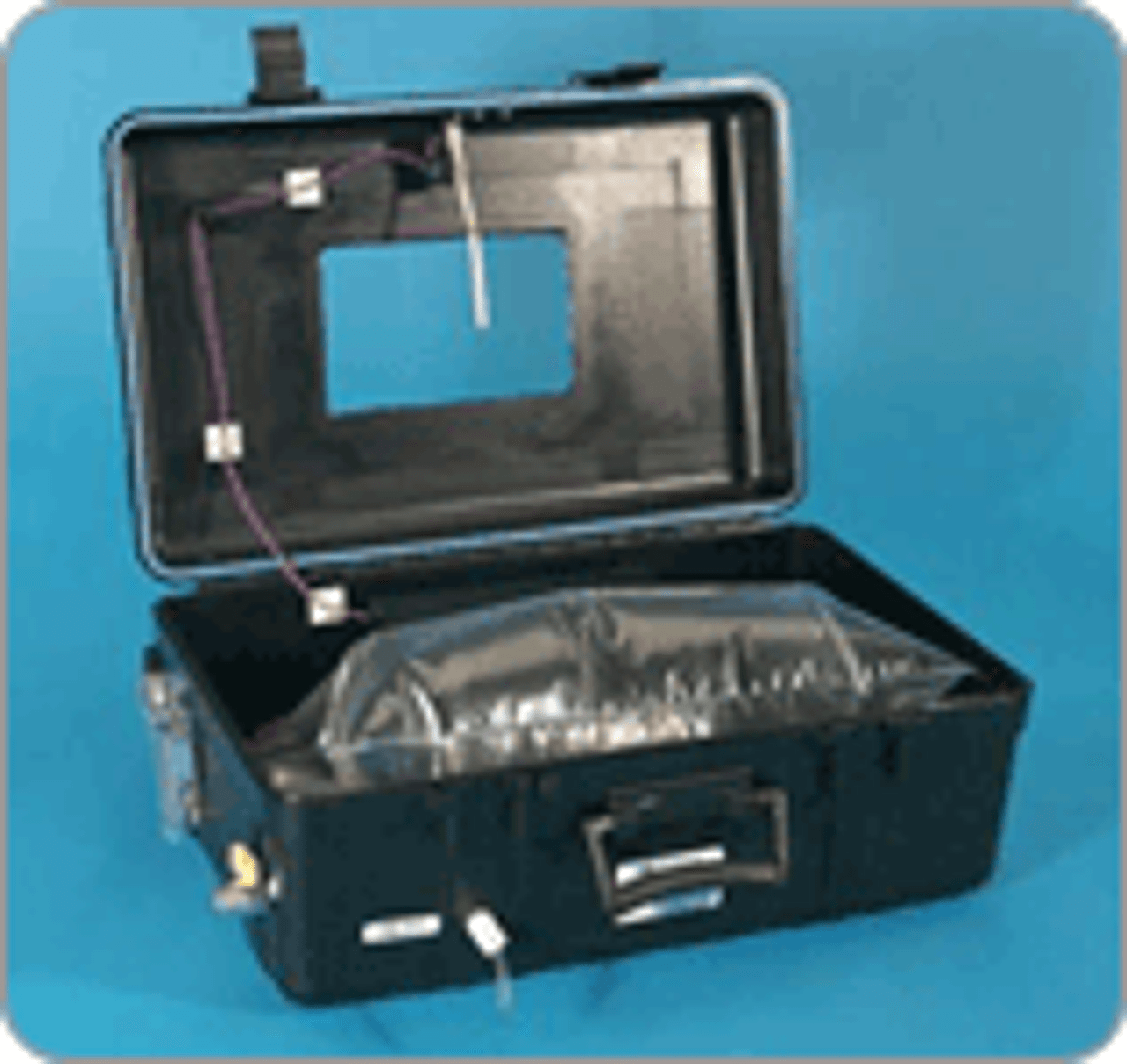 Pack of 10 10L PTFE Air and Gas Sampling Bag with Combination Valve