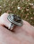 Custom Made New Lander Sterling Silver Ring.