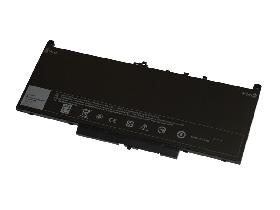 J60J5 Replacement Laptop Battery For Dell Latitude E7270 E7470 – 55Wh, 7.6V, 3-Cell Li-Ion