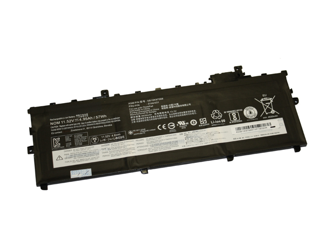 Lenovo laptop clearance battery