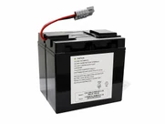 Replacement UPS battery compatible with RBC7 - view 1