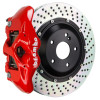 Brembo GT Front Big Brake Kit RED CALIPER | DRILLED Honda Civic Si 2017-2021