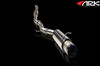 ARK N-II Exhaust System Burnt Ti Slip Tip Mitsubishi Evolution 2003-2006