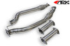 ARK DT-S Exhaust System Burnt Tip Genesis Coupe 3.8L 2010+