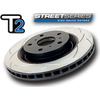 DBA Street Series T2 Slotted Brake Rotor SINGLE | FRONT fits many Subaru / Scion Models