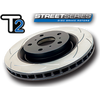 DBA Street Series T2 Slotted Brake Rotor SINGLE | FRONT Subaru Impreza 1999+ / WRX 1994-1998 / BRZ 2013+ (Non-Sport)