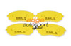 EBC Yellow Stuff Brake Pads FRONT Subaru WRX 2002-2005, 2008-2010