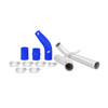 Mishimoto Upper Intercooler Pipe Kit BLUE SILICONE Mitsubishi Evolution 2008-2015