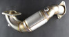 Ultimate Racing 3" Downpipe V3 CATTED Mazdaspeed 3 2007-2013
