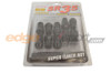 Muteki SR35 Closed End Locking Lug Nut Kit 12x1.5 BLACK