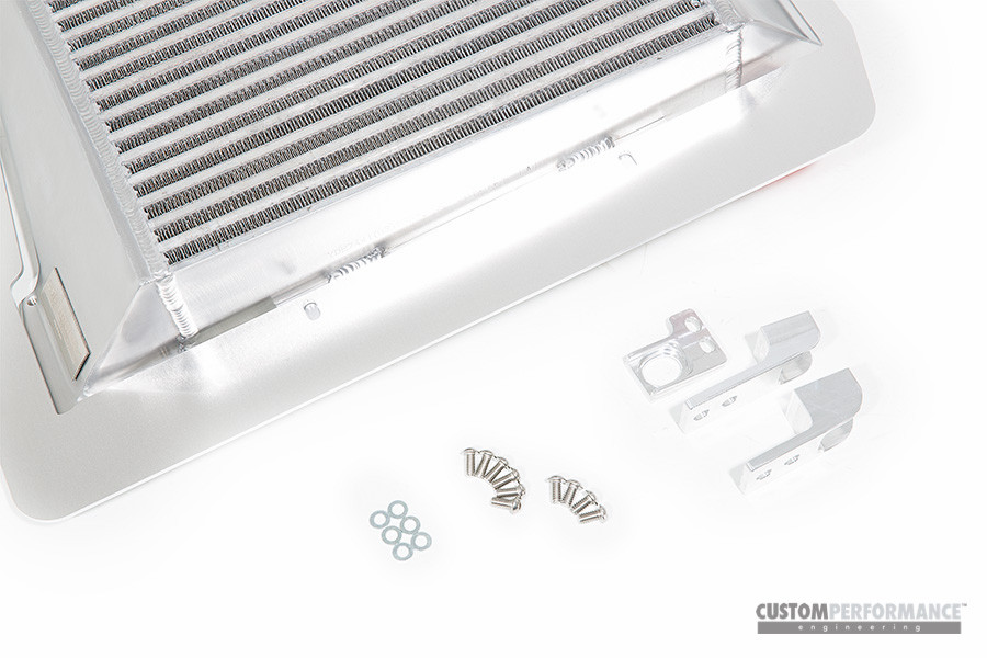 cpe DeltaCore Top Mount Intercooler SILVER TITAN FINISH Mazdaspeed 3