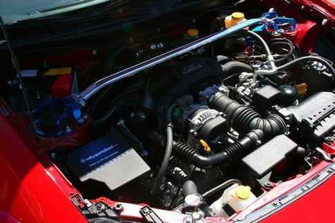 Cusco Front Strut Tower Bar Type OS w/ Master Cylinder Brace Subaru BRZ