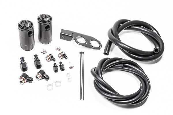 Radium Engineering Dual Catch Can Kit Nissan Z33 V35 Vq35De/Hr